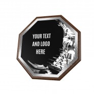 Dřevěná plaketa HEXM29 | Stolní fotbal