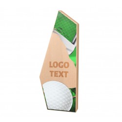 Dřevěná trofej WMT001M21 | Golf
