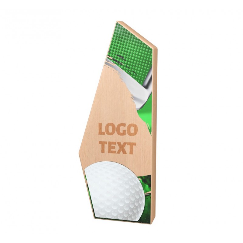 Dřevěná trofej WMT001M21 | Golf Dřevěná trofej WMT001M21 | Golf