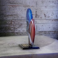 Akrylátová trofej AWF M68 | Americký fotbal