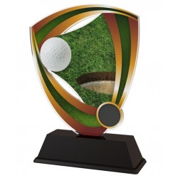 Akrylátová trofej CACUF001M13 | Golf