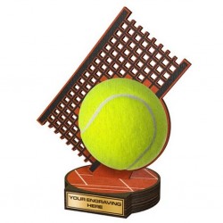 Dřevěná plaketa RW107 | Tenis