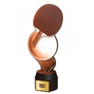 Dřevěná trofej ACTCWR063 | Stolní tenis