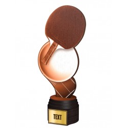 Dřevěná trofej ACTCWR063 | Stolní tenis