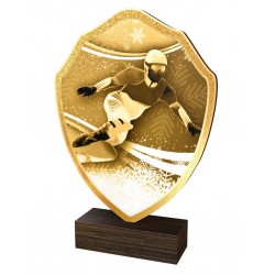 Dřevěná plaketa TFRW286 | Snowboard