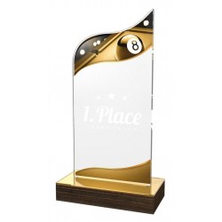Akrylátová trofej WPLA542 | Billiard