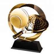 Kovová trofej SAM02M15 | Padel