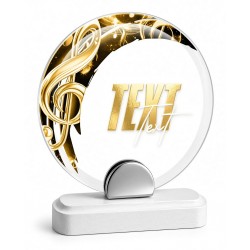 Skleněná trofej CR242075M09 | Hudba