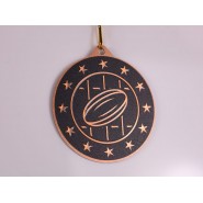 Kovová medaile MDM05M42 | Rugby