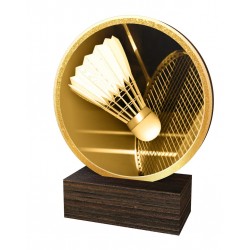 Dřevěná plaketa TFRW849 | Badminton