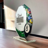 Skleněná trofej CR2024301M06 | Billiard