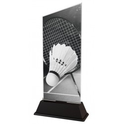 Akrylátová trofej CAS0134 | Badminton