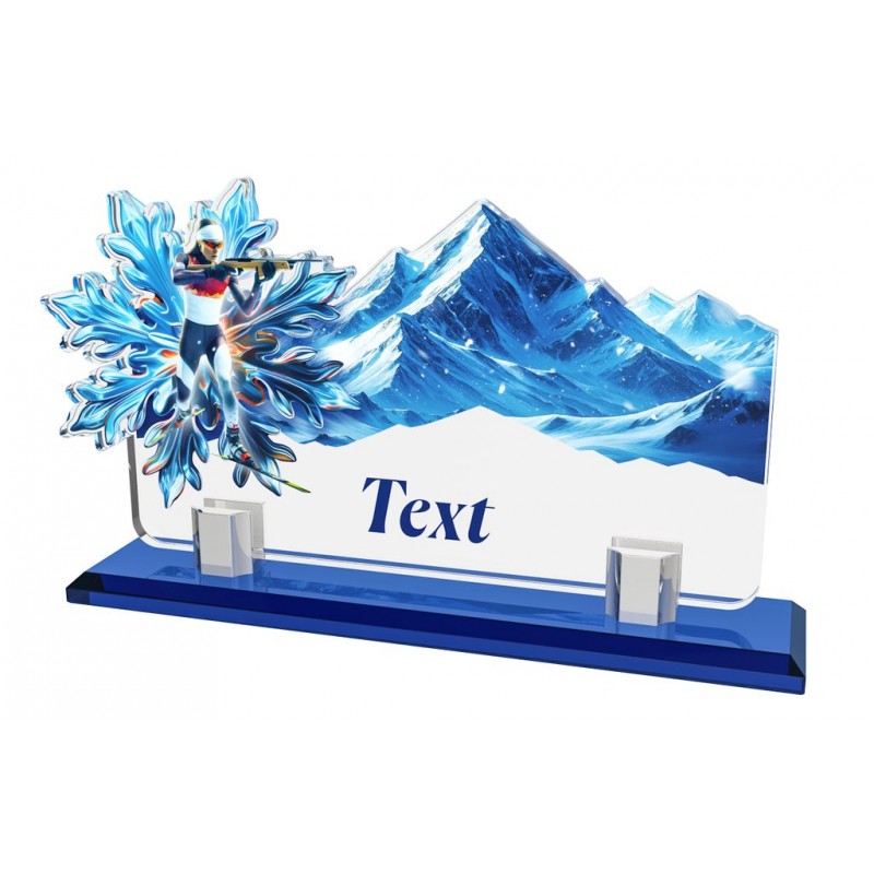 Akrylátová trofej APLAG26M13 | Biatlon Akrylátová trofej APLAG26M13 | Biatlon