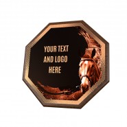 Dřevěná plaketa HEXM38 | Jezdectví