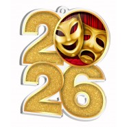 Akrylátová medaile MDA2026M35 | Divadlo