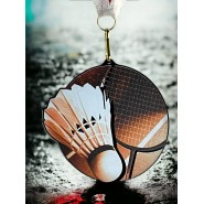 Akrylátová medaile MDARBL M07 | Badminton