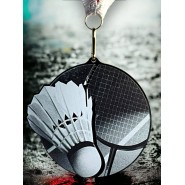 Akrylátová medaile MDARBL M07 | Badminton