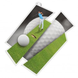 Akrylátová medaile MDAZ0011M4 | Golf