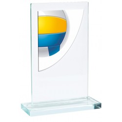 Skleněná trofej CR3061M27 | Volejbal