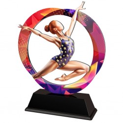Kovová trofej SAM02M21 | Gymnastika