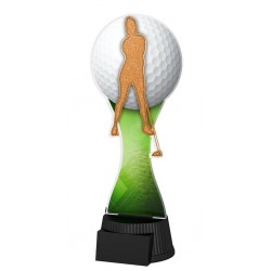 Akrylátová trofej GACUTCMG06 | Golf