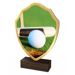 Dřevěná plaketa TFRW328 | Golf