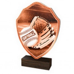 Dřevěná plaketa TFRW217 | Softball