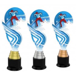 Akrylátová trofej ACTAS0007 | Běžky