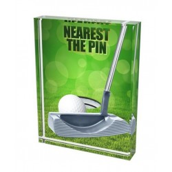 Skleněná trofej CR4008M40 | Golf