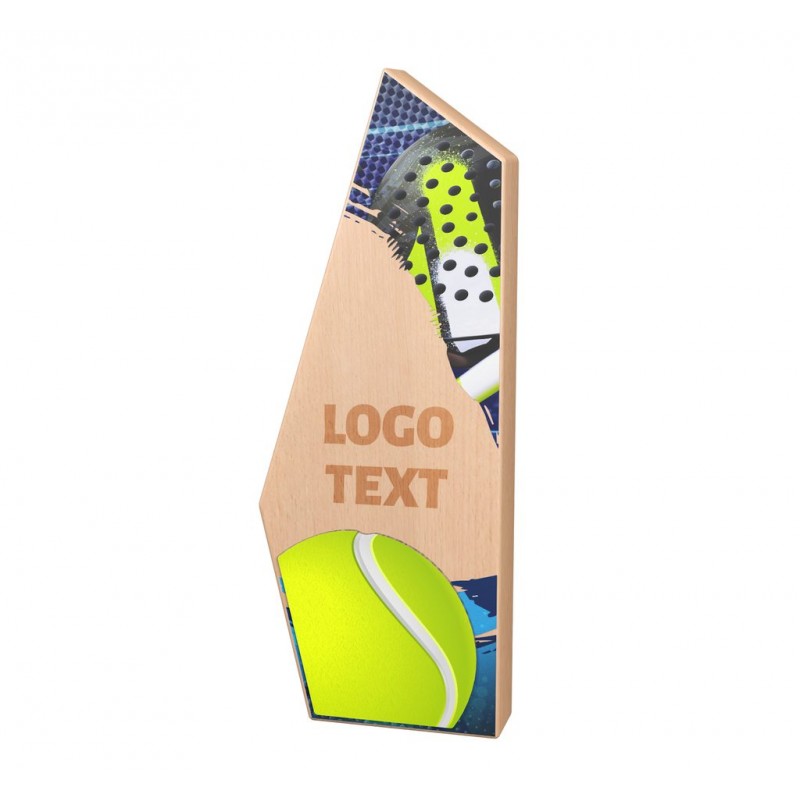 Dřevěná trofej WMT001M27 | Padel Dřevěná trofej WMT001M27 | Padel