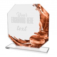 Skleněná trofej CR2024302M58 | Curling