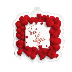 Akrylátová medaile MDA0032 | Valentýn