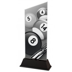 Akrylátová trofej CAS0166 | Billiard