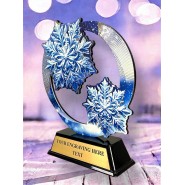 Kovová trofej SAM02M19 | Zima