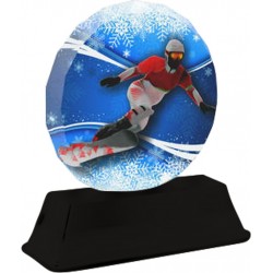 Akrylátová trofej ACES2003M8 | Snowboard