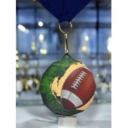 Kovová medaile MDM03M35 | Americký fotbal