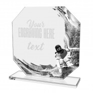 Skleněná trofej CR2024302M54 | Snowboard