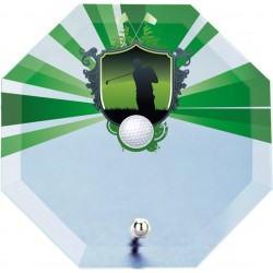 Skleněná trofej s potiskem CRP0002M33 | Golf