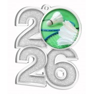 Akrylátová medaile MDA2026M18 | Badminton