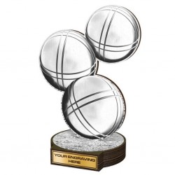 Dřevěná plaketa RWR035 | Petanque