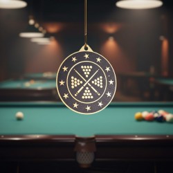 Kovová medaile MDM05M63 | Biliard