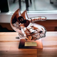 Akrylátová trofej AWF M70 | Snowboard