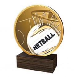 Dřevěná plaketa TFRW566 | Netball