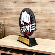 Akrylátová trofej FABM26 | Bojová umění