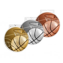 Akrylátová medaile MDAR60M03 | Basketball