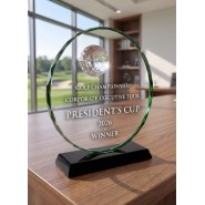Skleněná Golfová Trofej CRG2026M01