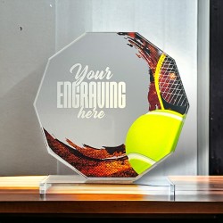 Skleněná trofej CR2024301M05 | Tenis