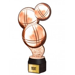 Dřevěná trofej ACTCWR123 | Petanque