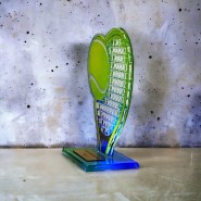 Akrylátová trofej AWF M64 | Tenis