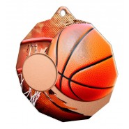 Kovová medaile ekoMDM03M02 | Basketball